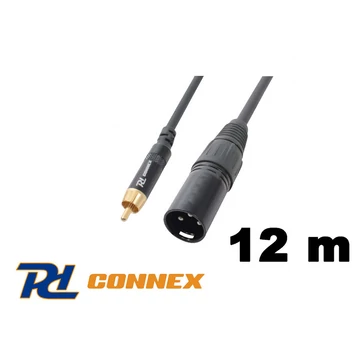 PD Connex CX52-12 jelkábel (RCA - XLR papa) - (12 m)