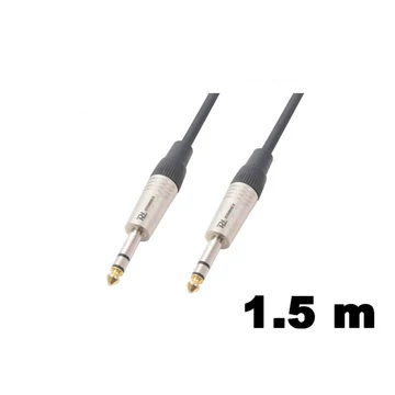 PD Connex CX80-1,5 sztereo jelkábel  (6,3 mm Jack - 6,3 mm Jack) - (1,5 m)
