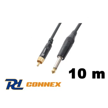 PD Connex GX95-10 jelkábel (6,3 mm Jack - RCA) - (10 m)