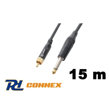PD Connex GX95-15 jelkábel (6,3 mm Jack - RCA) - (15 m)