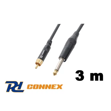 PD Connex GX95-3 jelkábel (6,3 mm Jack - RCA) - (3 m)