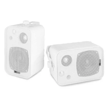 Power Dynamics BV40W (4") Fali hangfalszett 2x10W, 100V - fehér