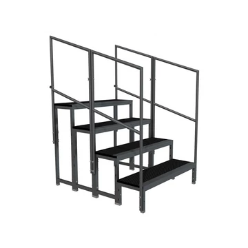 Power Dynamics Deck750 színpad lépcső elem (40 cm) (2, lépcsőfok)