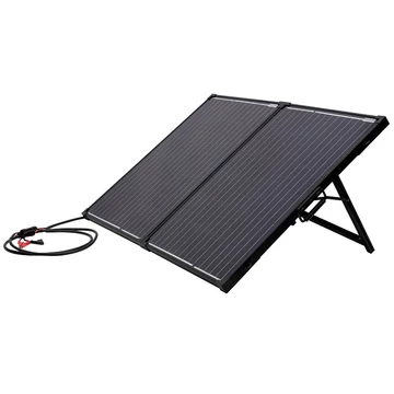 Technaxx Összecsukható 100W-os napelemes panel töltésszabályozóval TX-215