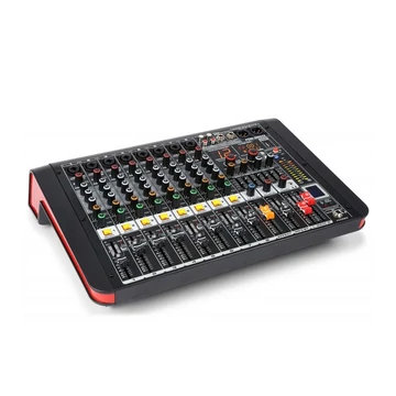 Power Dynamics PDM-M804A (2x200W) 8 csatornás zenekari keverőerősítő, Bluetooth + Effekt + REC