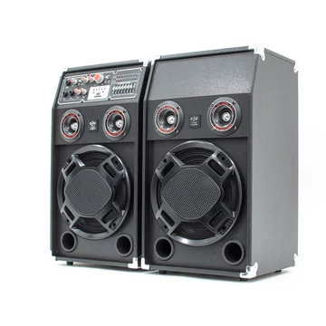 ReVoLuTioN DPX-10BT (v.3) 2x600W (10") aktív karaoke hangfal szett (MP3 + Bluetooth)