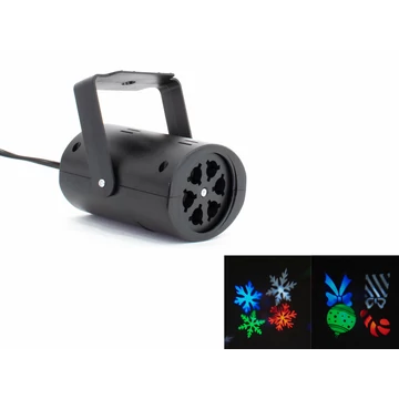 ReVoLuTioN LG-13 Multigobo, karácsonyi mintás LED fényeffekt - RGBW (4 szín)