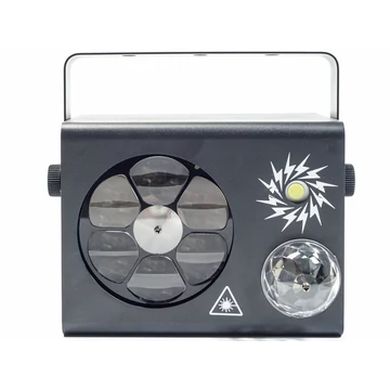 Thunder DB-510 Bee-eye multi fényeffekt +Magic Ball +Stroboszkóp, +Lézer, (40W) +DMX