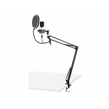 Vonyx CMS300W Broadcast, Podcast, Youtuber, Gamer USB kondenzátor stúdiómikrofon szett