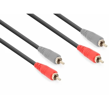 Vonyx CX340-1 sztereo hosszabbító jelkábel (3,5 mm Jack papa - 3,5 mm Jack mama) - (1,5 m)