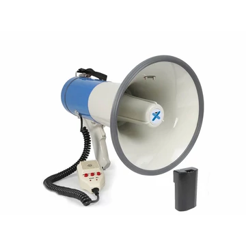 Vonyx MEG-055BT+Li megafon, hangosbeszélő 55W - beszéd, sziréna, felvétel, MP3, AUX, Bluetooth (+ Li