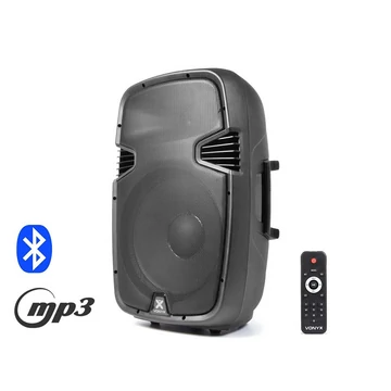 Vonyx SPJ-1500ABT MP3 400/800W (15") aktív hangfal (MP3 + Bluetooth)