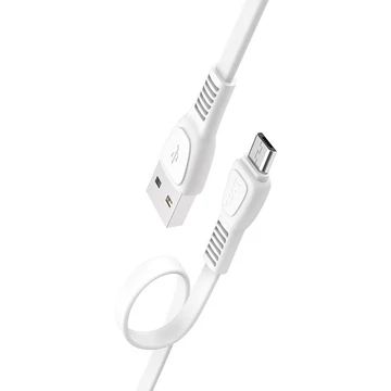 Hoco X40 Noah charging data cable for Micro, white
