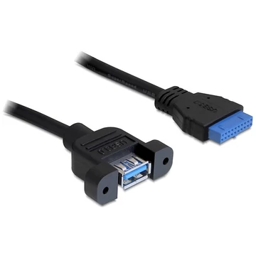 Delock kábel USB 3.0 pin header female > 1 x USB 3.0-A female