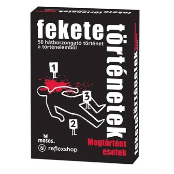 Fekete történetek - Megtörtént esetek társasjáték