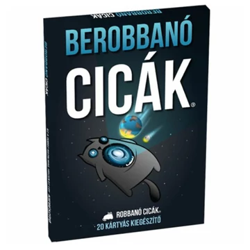 Berobbanó cicák társasjáték kiegészítő