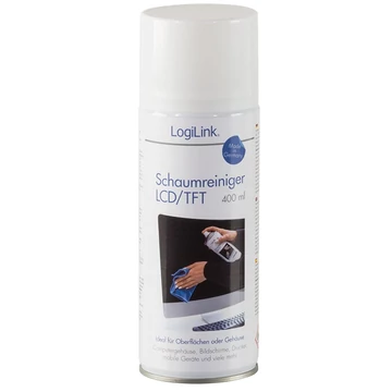 LOGILINK Tisztító hab LCD és TFT kijelzőkre (400 ml)