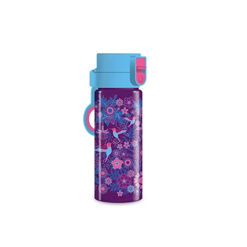 Ars Una: Catalina Estrada lila, virágos BPA mentes kulacs 475ml
