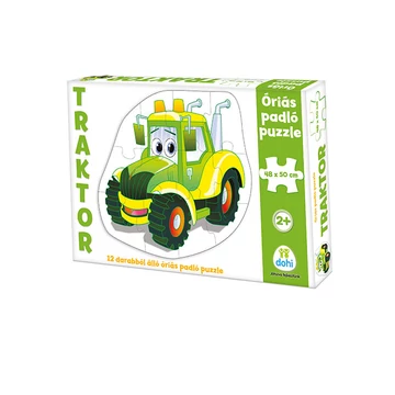 Traktor óriás padló puzzle 12db-os
