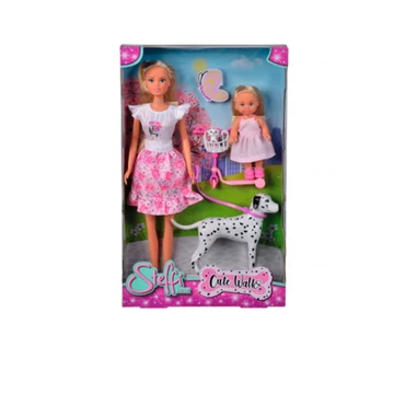 Steffi Love baba cuki kutyasétáltatás - Simba Toys