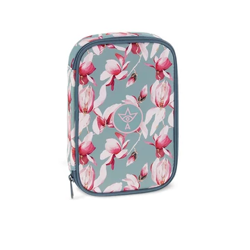 Ars Una: Rosy Magnolia többszintes kihajtható tolltartó 15,5x22,5x4,5cm