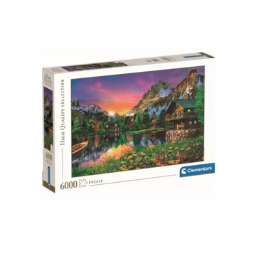 Alpesi tó HQC 6000db-os puzzle - Clementoni