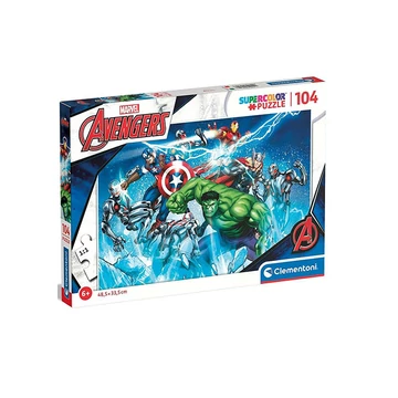 Bosszúállók 104db-os Super Color Puzzle - Clementoni