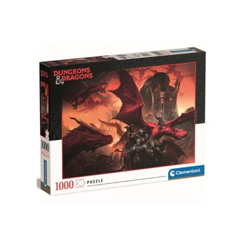 Dungeons & Dragons: Vörös sárkány HQC 1000db-os puzzle - Clementoni