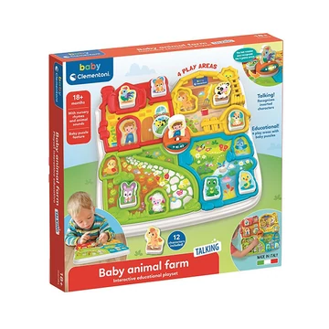 Interaktív állatfarm bébijáték - Clementoni baby