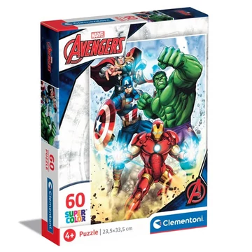 Marvel: Bosszúállók Supercolor puzzle 60db-os - Clementoni