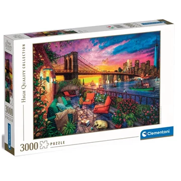 Naplemente Manhattanben HQC puzzle 3000db-os - Clementoni