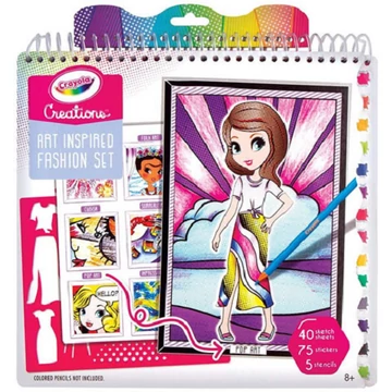 Crayola Creations: Művészet a divatban rajzkészlet