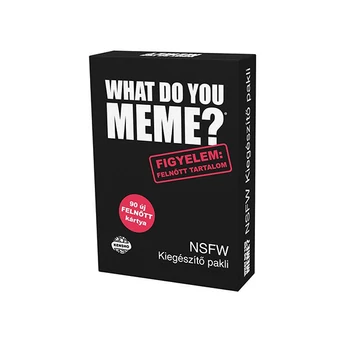 What do you meme? - A kemény magnak kiegészítő pakli