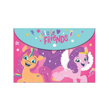 My Little Pony Unique Friends patentos irattartó mappa A4-es méretben