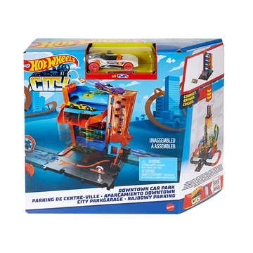Hot Wheels City Belvárosi Autós Hamburgerező pálya szett - Mattel