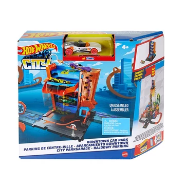 Hot Wheels City Belvárosi Parkoló pálya szett - Mattel