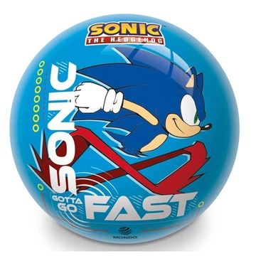 Sonic kék BioBall gumilabda 23cm - Mondo Toys