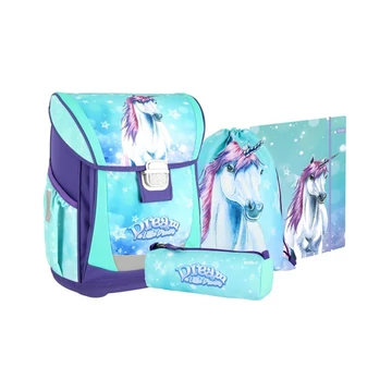 Spirit: Cool Little Dream unikornisos ergonomikus iskolatáska, hátizsák 4 db-os szett