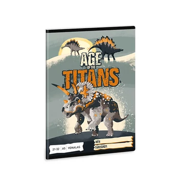 Ars Una: Age of the Titans vonalas füzet A/5 21-32