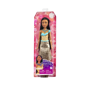 Disney Hercegnők: Csillogó Pocahontas hercegnő baba - Mattel