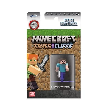 Minecraft: Caves&amp;Cliffs Nano Metalfigs fém figura meglepetés csomag - Simba Toys