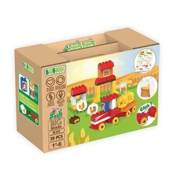 Gabonafarm | építőjáték | 38 db építőkocka | BiOBUDDi BB-0243