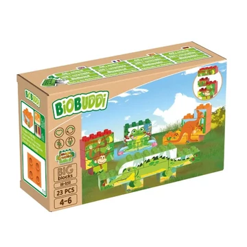 Vadvilág képalkotás | építőjáték | 23 db építőkocka | BiOBUDDi BB-0258