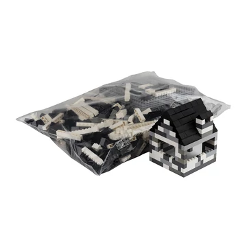 Házak | többszínű építőkocka készlet | 1000 db építőkocka | Q-BRiCKS®
