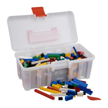 Vegyes építőkocka készlet alap színekben (alapkockák) | építőkocka készlet | 650 db építőkocka | Q-BRiCKS®