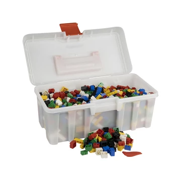 Vegyes építőkocka készlet alapszínekben (alapkockák) | építőkocka készlet | 750 db építőkocka | Q-BRiCKS®
