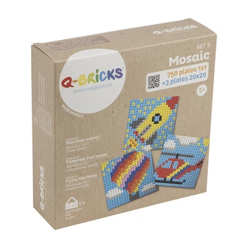 Légi járműves mozaik készlet | mozaik készlet | 753 db mozaik | Q-BRiCKS®