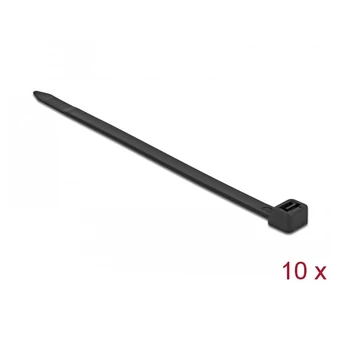 Delock Kábelkötegelő 500 x 8,8 mm (H x Sz), 10 darab fekete