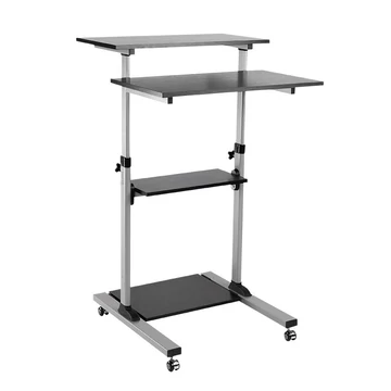 Logilink Ülő-álló munkaállomás, állítható magasságú, mobil, max. 60 kg