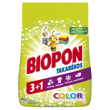 Biopon XS 1,02 kg takarékos color 17 mosás